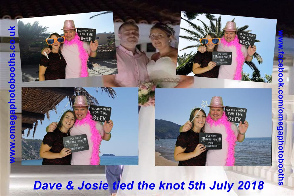 Josie & Dave's wedding  | View more photos from the event at gallery.omegaphotobooths.co.uk/u/Omega-Photobooths/Josie-Daves-wedding